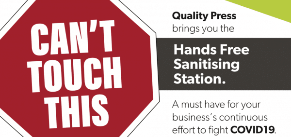 Hands Free Hand Sanitising Station